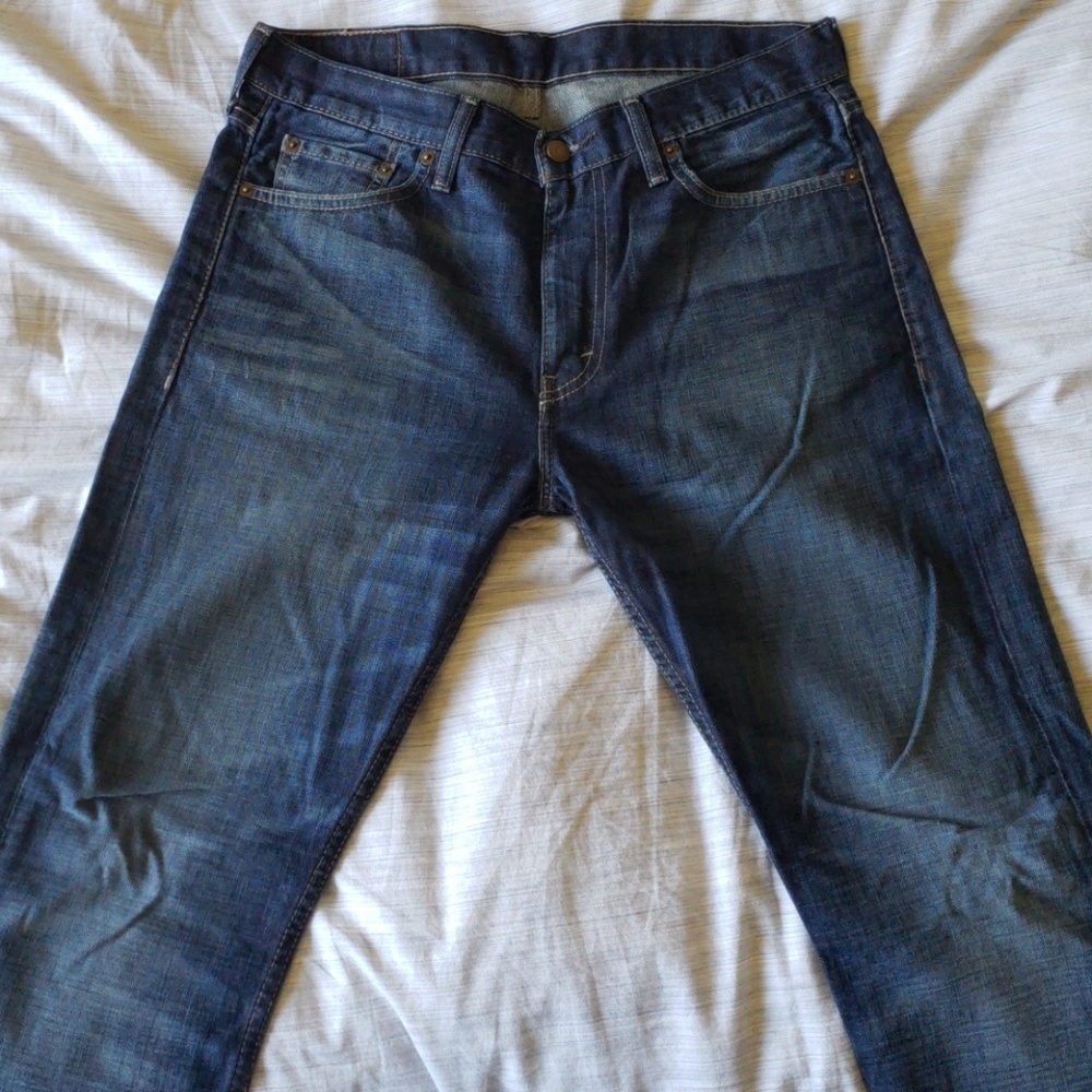 Levi's 513 Slim Straight Jeans Size: 32x30